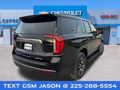 Onyx Black 2024 GMC Yukon 4WD AT4