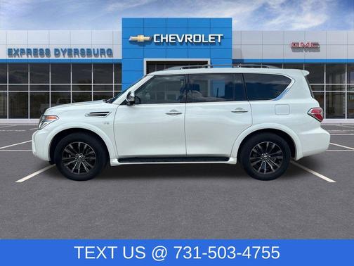 Pearl White 2020 Nissan Armada Platinum 4WD