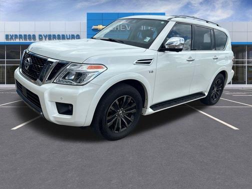 Pearl White 2020 Nissan Armada Platinum 4WD