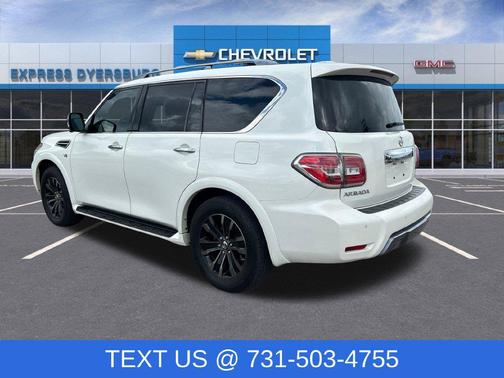 Pearl White 2020 Nissan Armada Platinum 4WD