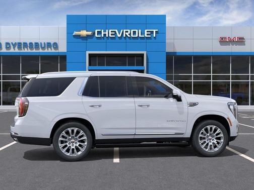 Glacier White Tricoat 2026 GMC Yukon Denali