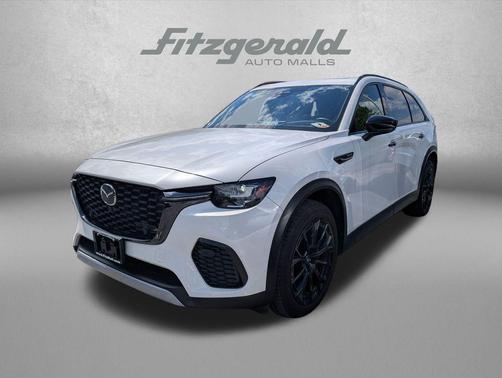 Rhodium White Premium 2025 Mazda CX-70 3.3 Turbo Premium Plus