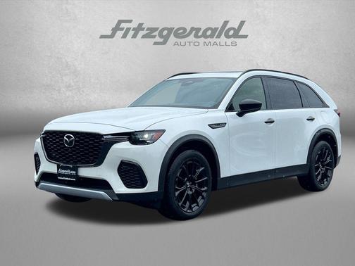 Rhodium White Premium 2025 Mazda CX-70 3.3 Turbo Premium Plus Package