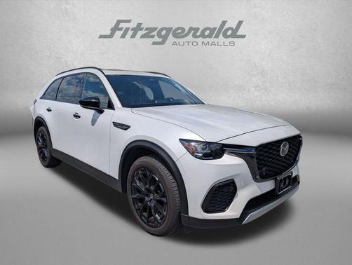Rhodium White Premium 2025 Mazda CX-70 3.3 Turbo Premium Plus