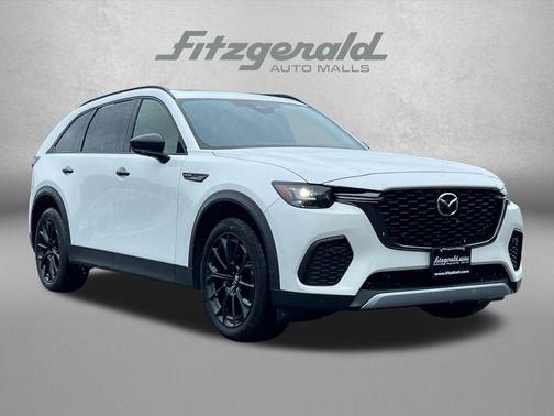 Rhodium White Premium 2025 Mazda CX-70 3.3 Turbo Premium Plus Package