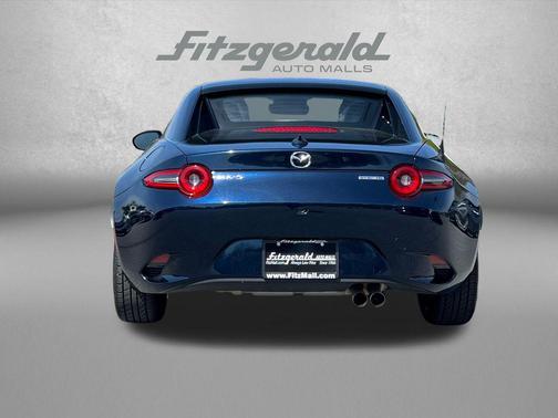 Deep Crystal Blue Mica 2025 Mazda MX-5 Miata RF Grand Touring