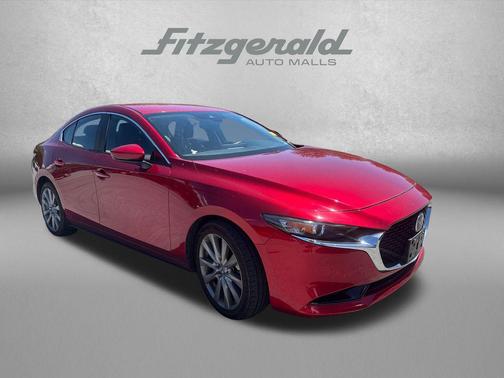 Soul Red Crystal Metallic 2019 Mazda Mazda3 FWD w/Preferred Package