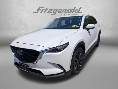 Snowflake White Pearl 2023 Mazda CX-9 Touring Plus