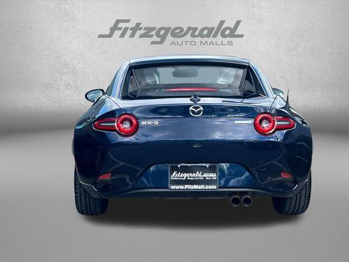 Deep Crystal Blue Mica 2025 Mazda MX-5 Miata RF Grand Touring