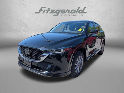 Jet Black Mica 2025 Mazda CX-5 2.5 S Preferred Package