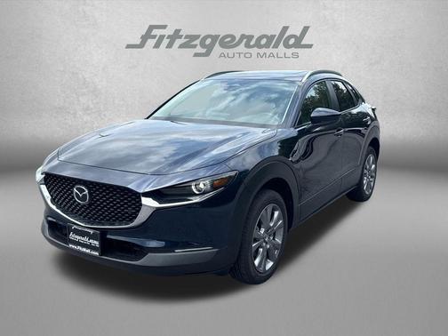 Deep Crystal Blue Mica 2026 Mazda CX-30 2.5 S Preferred Package