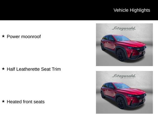 Soul Red Crystal Metallic 2025 Mazda CX-50 2.5 S Premium Package