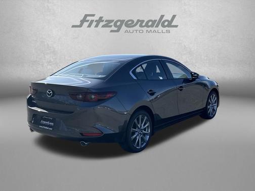 Machine Gray Metallic 2026 Mazda Mazda3 FWD w/Preferred Package