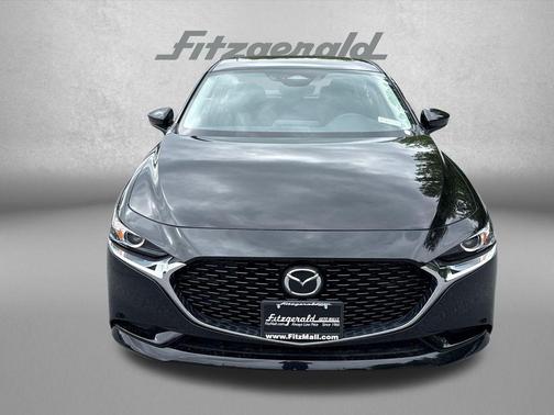Jet Black Mica 2026 Mazda Mazda3 FWD w/Preferred Package