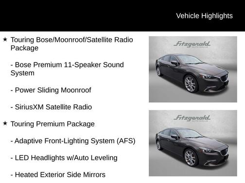 Titanium Flash Mica 2017 Mazda Mazda6 Touring