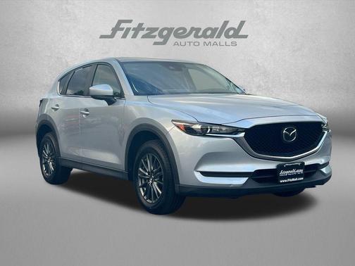 Sonic Silver Metallic 2020 Mazda CX-5 Touring
