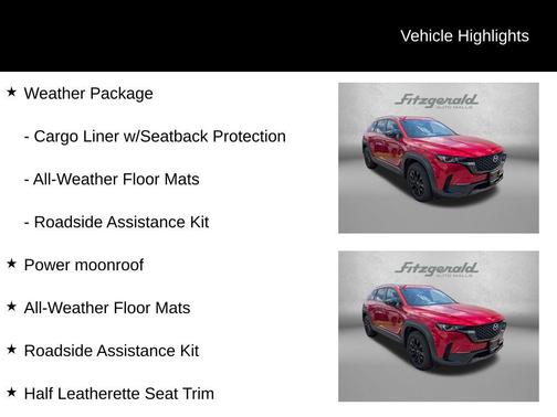 Soul Red Crystal Metallic 2025 Mazda CX-50 2.5 S Premium Package