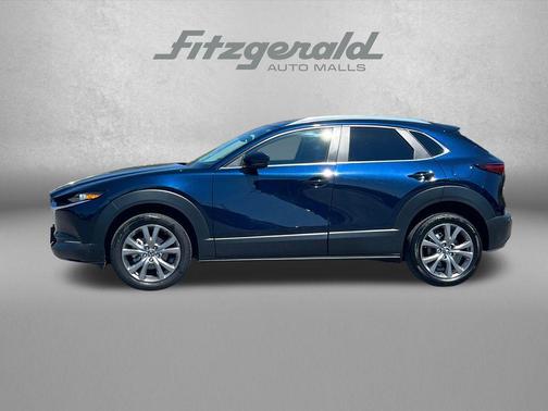 Deep Crystal Blue Mica 2023 Mazda CX-30 2.5 S Select Package