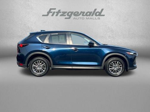 Deep Crystal Blue Mica 2020 Mazda CX-5 Touring