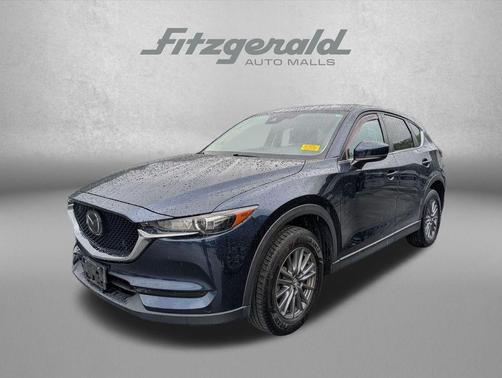 Crystal Blue 2020 Mazda CX-5 Touring