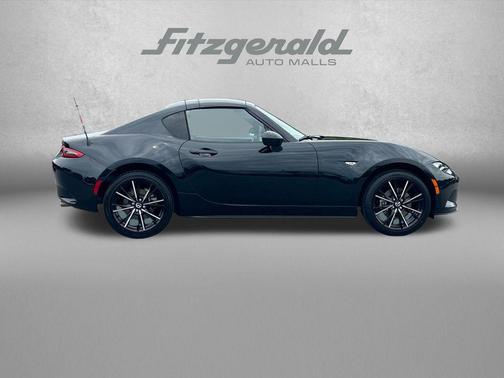 Jet Black Mica 2025 Mazda MX-5 Miata RF Grand Touring