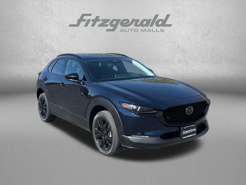 Deep Crystal Blue Mica 2026 Mazda CX-30 2.5 Turbo Premium Plus Package