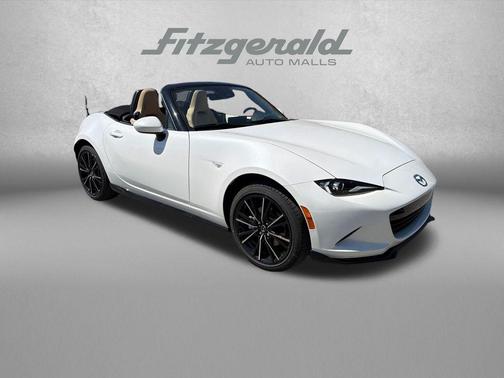 Snowflake White Pearl Mica 2026 Mazda MX-5 Miata Grand Touring