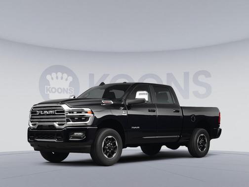 Diamond Black Crystal Pearlcoat 2025 RAM 2500 Laramie Crew Cab 4x4 6'4' Box