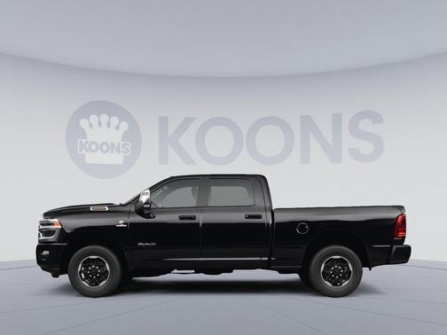 Diamond Black Crystal Pearlcoat 2025 RAM 2500 Laramie Crew Cab 4x4 6'4' Box