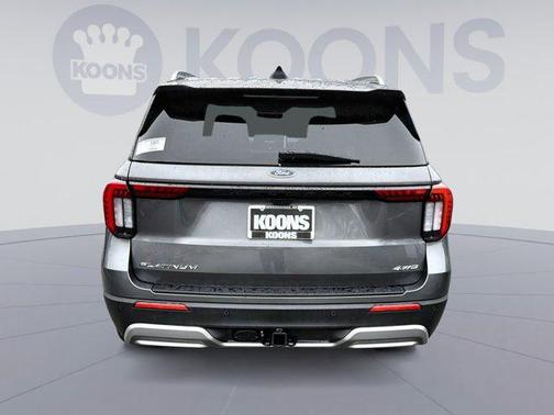 Carbonized Gray Metallic 2026 Ford Explorer Platinum