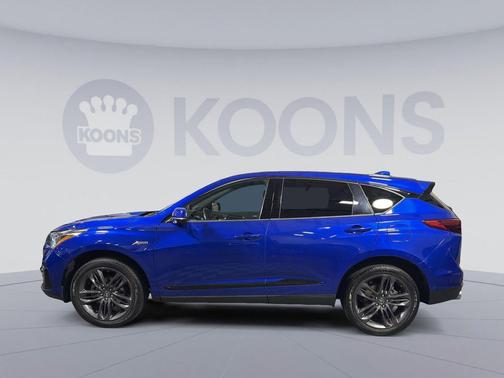 Apex Blue Pearl 2020 Acura RDX A-Spec