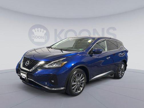 Deep Blue Pearl 2021 Nissan Murano SV Intelligent AWD