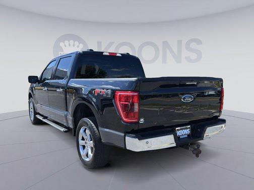 AGATE BLACK METALLIC 2022 Ford F-150 XLT
