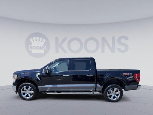 AGATE BLACK METALLIC 2022 Ford F-150 XLT