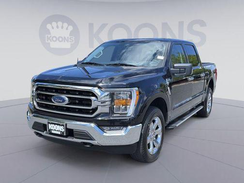 AGATE BLACK METALLIC 2022 Ford F-150 XLT