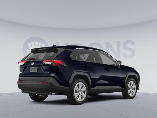 Midnight Black Metallic 2021 Toyota RAV4 LE