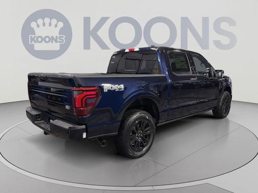 Antimatter Blue Metallic 2026 Ford F-150 Platinum