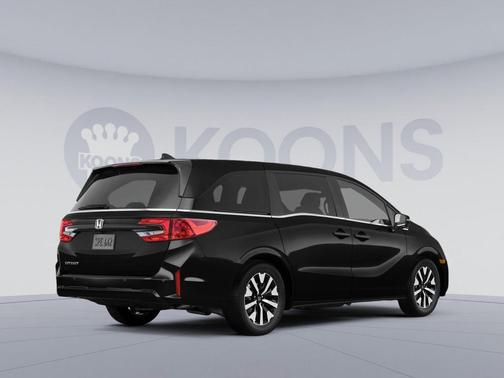 Crystal Black Pearl 2025 Honda Odyssey EX-L