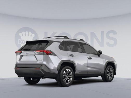 Silver Sky Metallic 2024 Toyota RAV4 Hybrid XLE