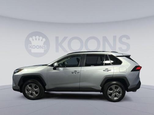Silver Sky Metallic 2024 Toyota RAV4 Hybrid XLE