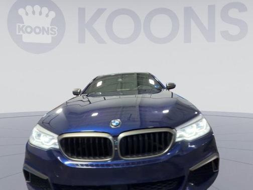 Mediterranean Blue Metallic 2019 BMW M550 i Xdrive