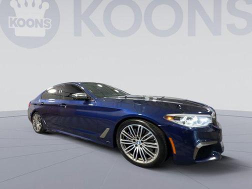 Mediterranean Blue Metallic 2019 BMW M550 i Xdrive