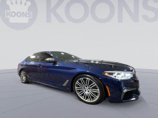 Mediterranean Blue Metallic 2019 BMW M550 i Xdrive