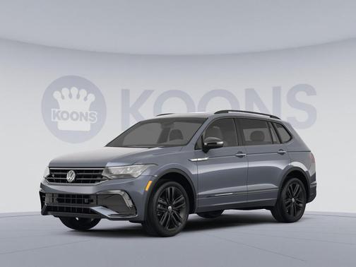 Platinum Gray Metallic 2022 Volkswagen Tiguan 2.0T SEL R-Line 4MOTION