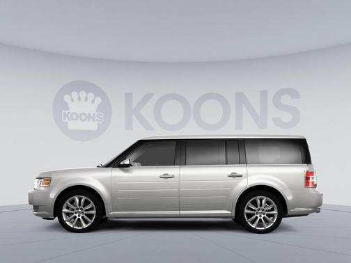 White Suede 2010 Ford Flex Limited