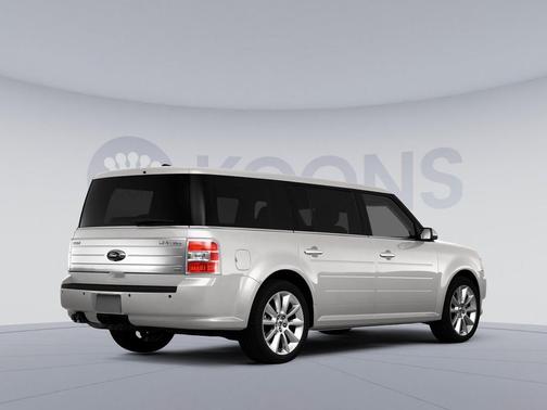 White Suede 2010 Ford Flex Limited