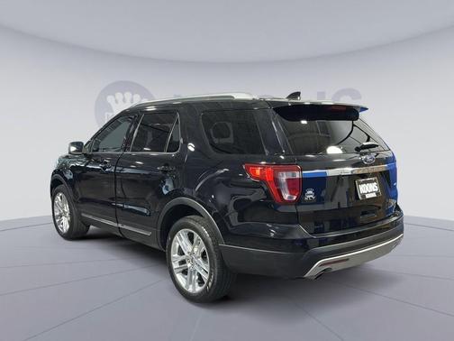 SHADOW BLACK 2017 Ford Explorer XLT