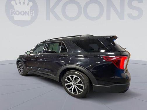 AGATE BLACK METALLIC 2020 Ford Explorer ST