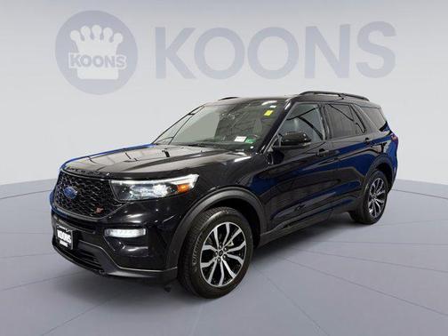 AGATE BLACK METALLIC 2020 Ford Explorer ST