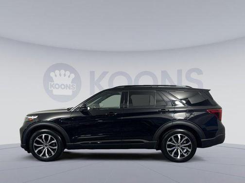 AGATE BLACK METALLIC 2020 Ford Explorer ST